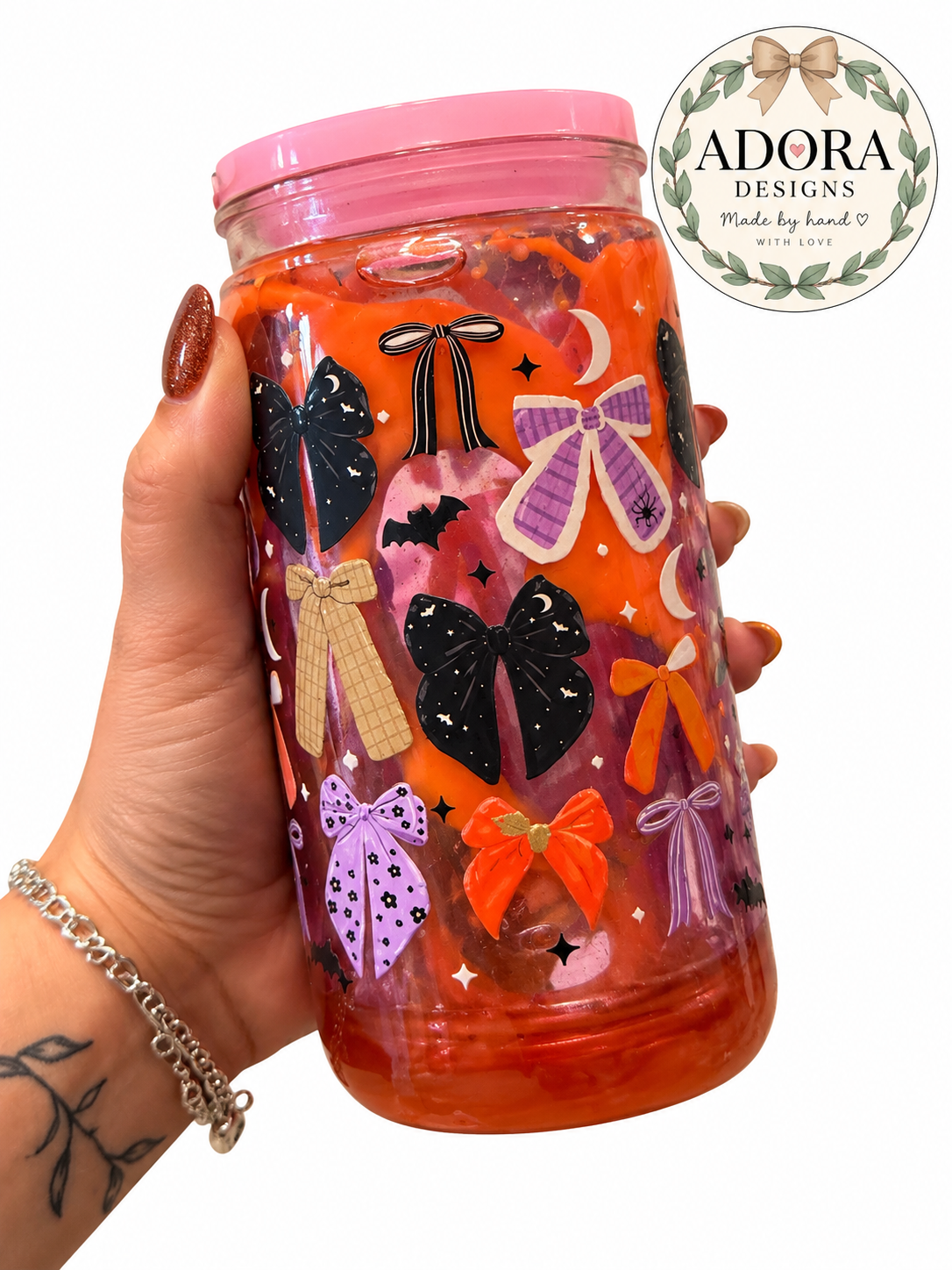 Halloween Lava Drip 16oz Tumbler