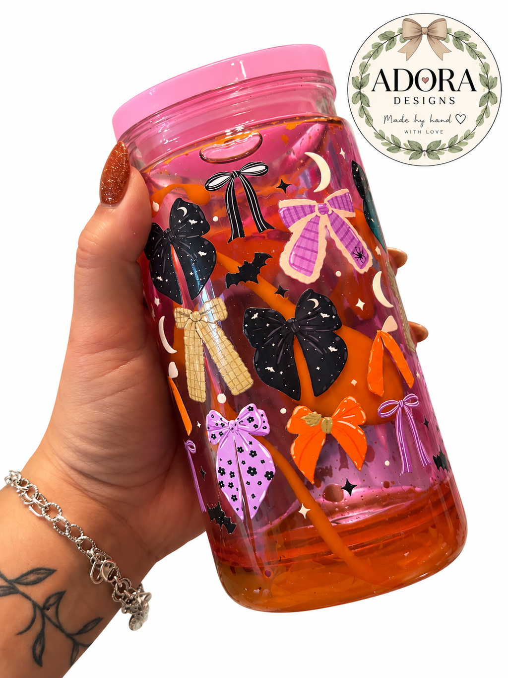 Halloween Lava Drip 16oz Tumbler